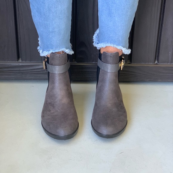 Charcoal Water Resistant Chelsea Ankle Boots - Picture 5 of 5